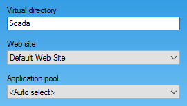 Web application installation options