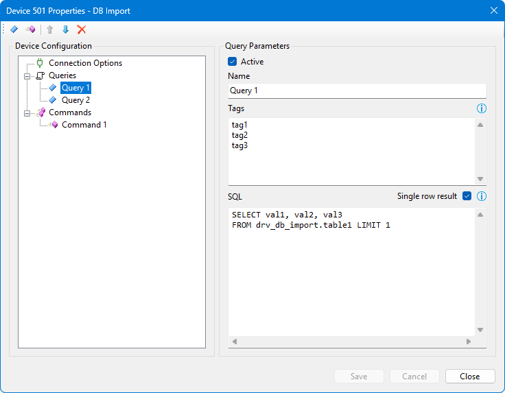 Query parameters