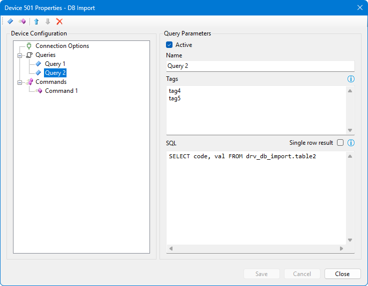 Query parameters