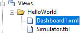 Dashboard file